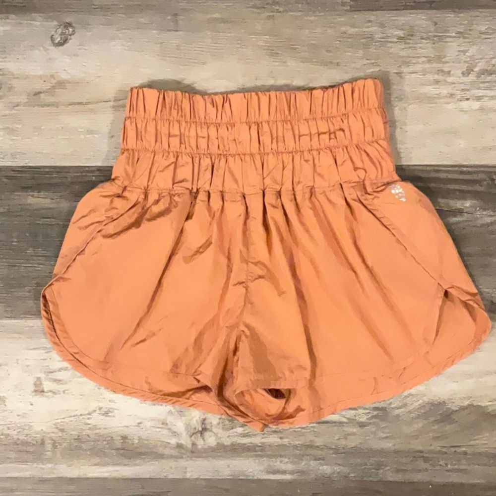 FP Movement The Way Home Shorts Brushed Apricot Sz Small
